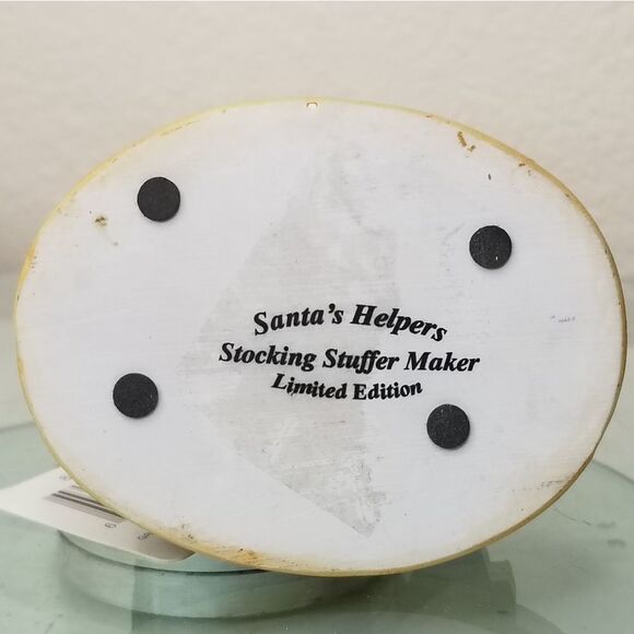 Santas Helpers Stocking Stuffer Maker Ltd Edition Christmas Figurine 4.25"H - Picture 10 of 11
